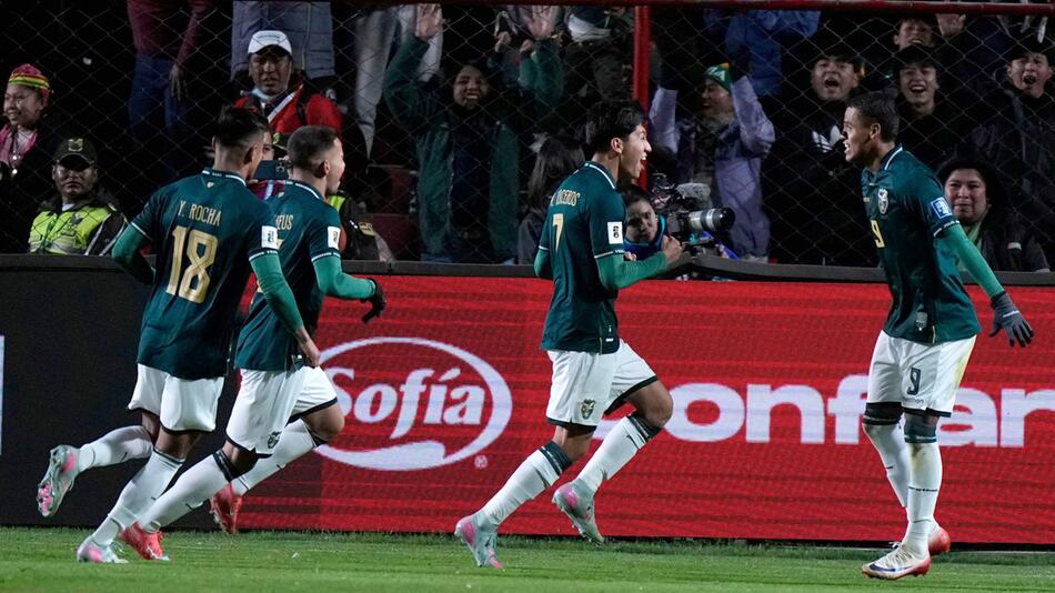 Bolivien erreicht WM-Playoffs nach Sieg gegen Brasilien