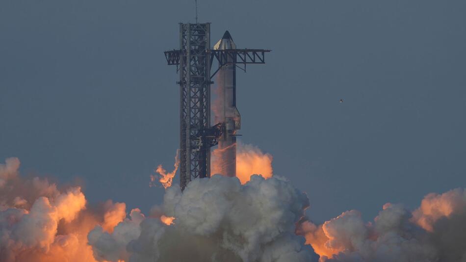 Raketensystem Starship Testflug