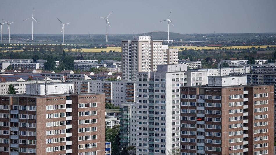 Plattenbauten im Berliner Stadtteil Marzahn