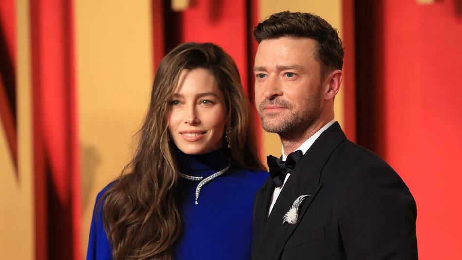 Justin Timberlake und Jessica Biel im vergangenen März.