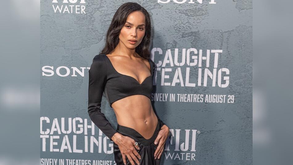 Zoë Kravitz machte eine gute Figur in New York.