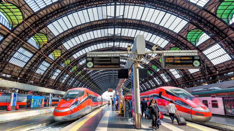 Bahnhof in Mailand: Künftig per Direktverbindung erreichbar.