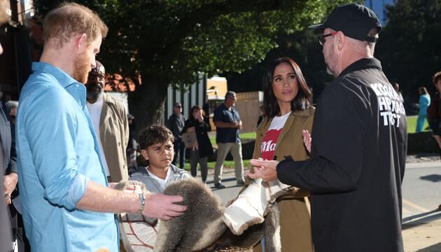 Harry und Meghan in Australien