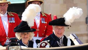 König Charles und Königin Camilla am "Garter Day".