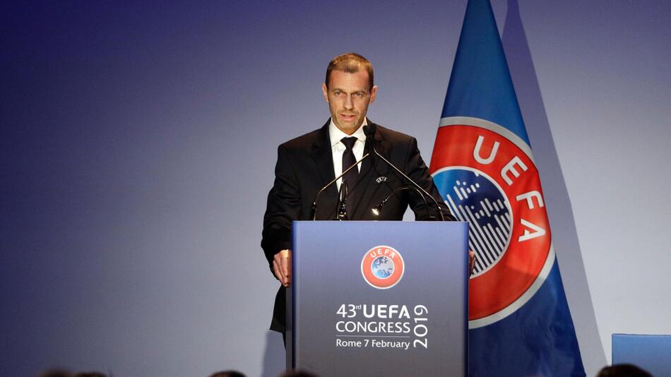 Ceferin, UEFA