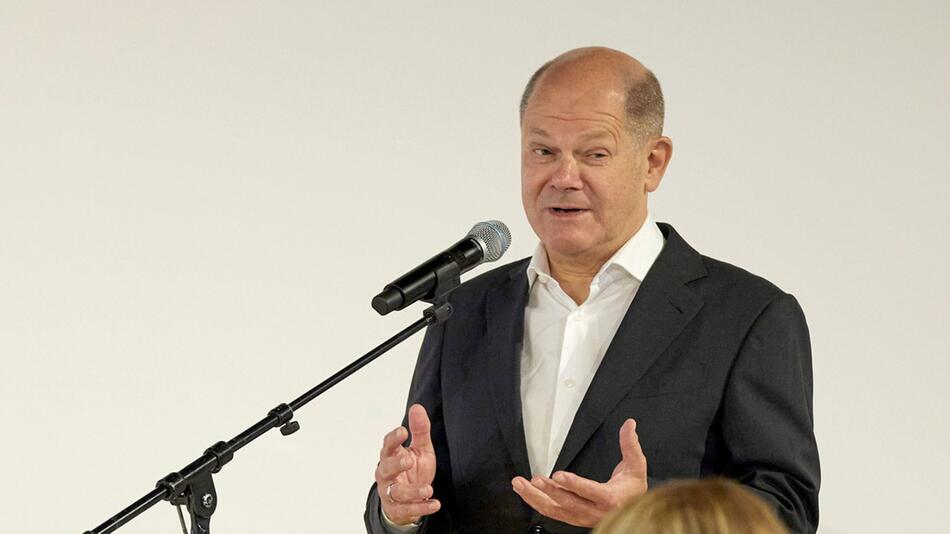 Bundeskanzler Scholz beim SPD-Unterbezirksparteitag