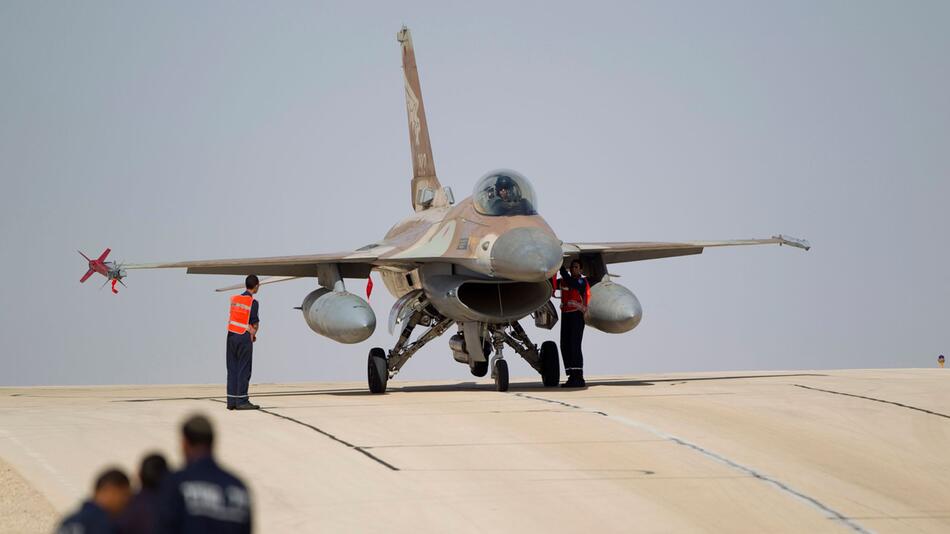 Israelischer F-16 Kampfjet