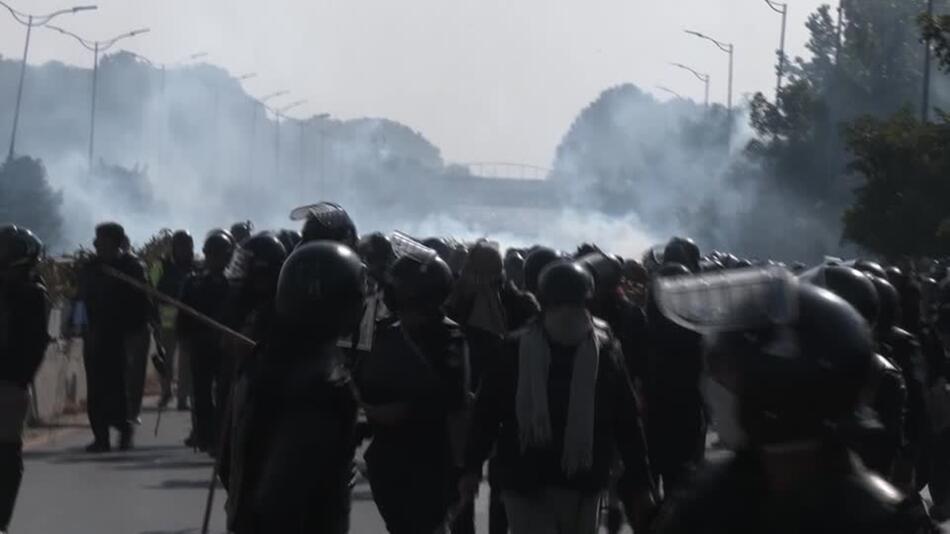 Tote bei Demonstration in Pakistan