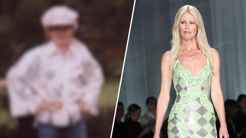 Im fetzigen selbstgemachten Kostüm: Claudia Schiffer teilt süßes Kinderfoto