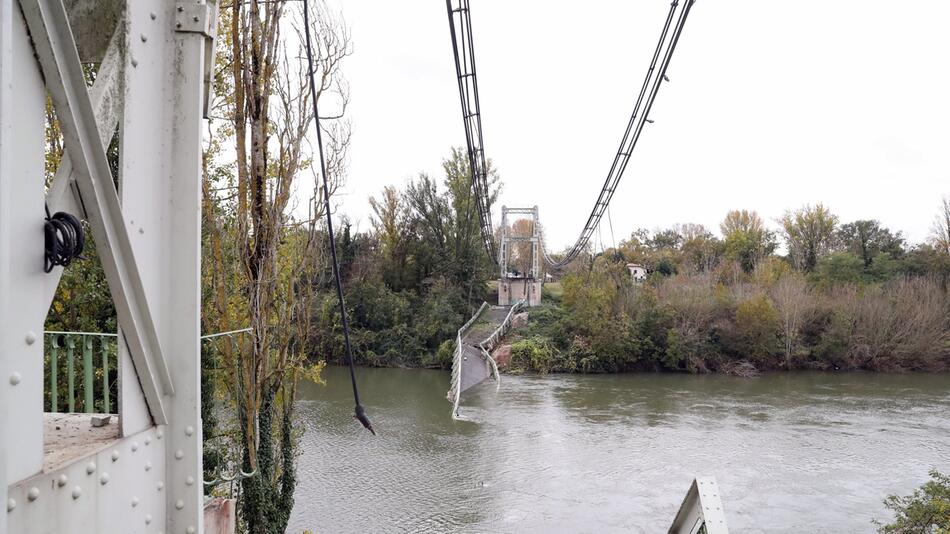 Brückeneinsturz in Frankreich