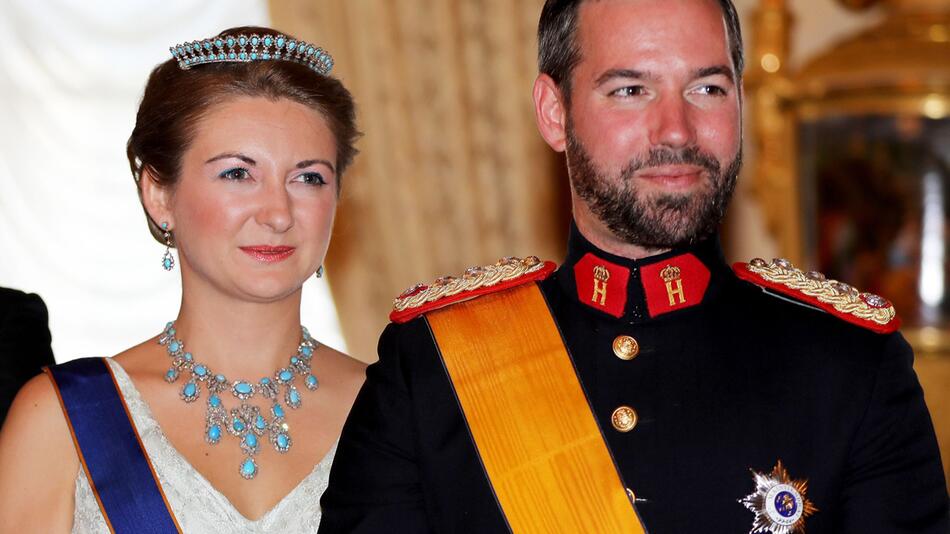 Großherzogtum Luxemburg - Erbgroßherzog Guillaume und Ehefrau