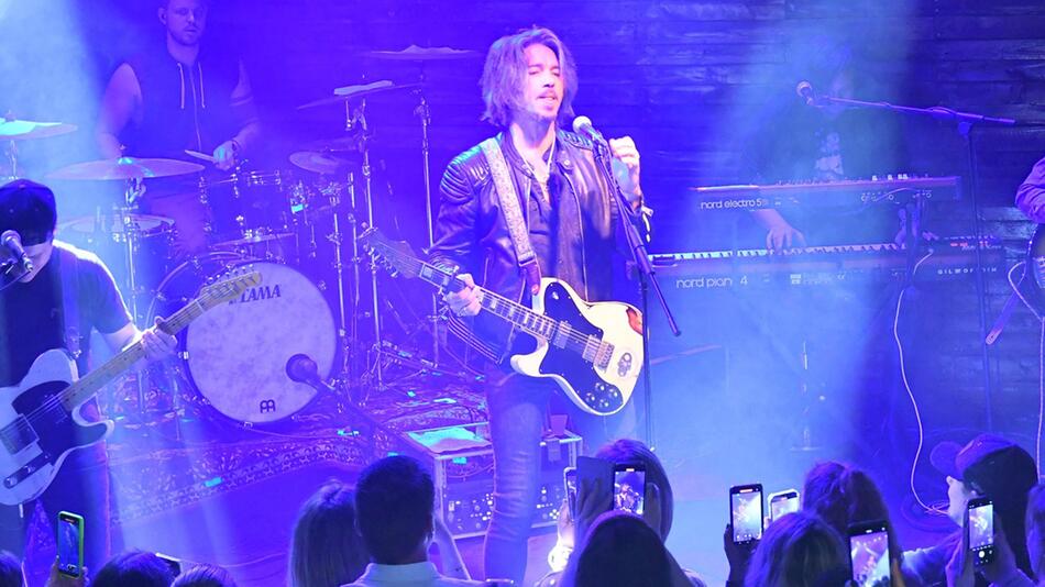Gil Ofarim bei seinem Comeback-Konzert in Bochum.