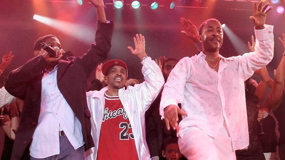 Kool-&-the-Gang-Mitglied Michael Sumler alias Chicago Mike (Mitte) ist mit 71 Jahren gestorben.