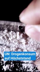 Weltweiter Drogenkonsum auf Höchststand