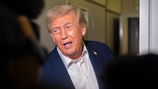US-Präsident Trump auf dem Weg nach Asien