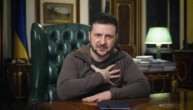 Ukraine-Krieg - Präsident Selenskyj