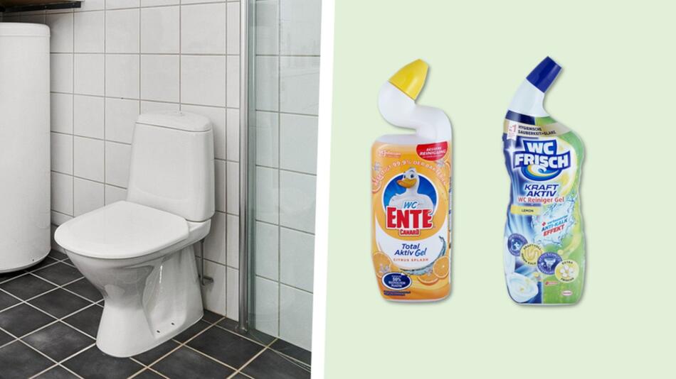 WC Ente und WC Frisch: Toiletten-Reiniger im Test