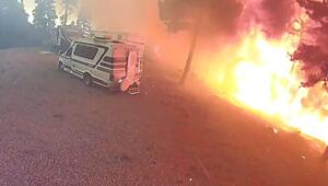 Feuerhölle in Colorado: Waldbrand zerstört Hütte – Helfer kämpfen gegen starke Winde