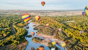 Rio Grande bei Albuquerque, New Mexico