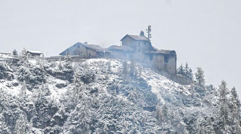 Kehlsteinhaus nach Großbrand schwer zerstört