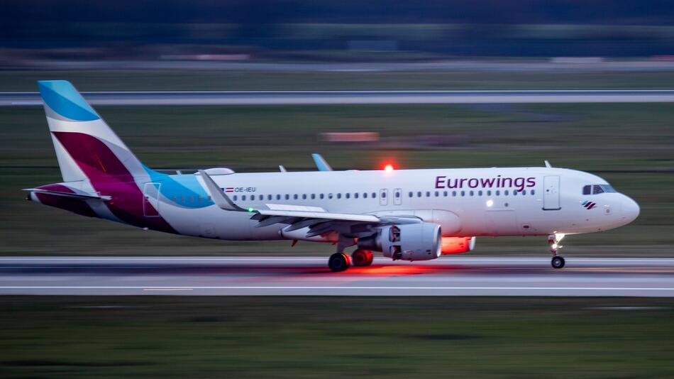 Warnstreik bei Eurowings in Düsseldorf