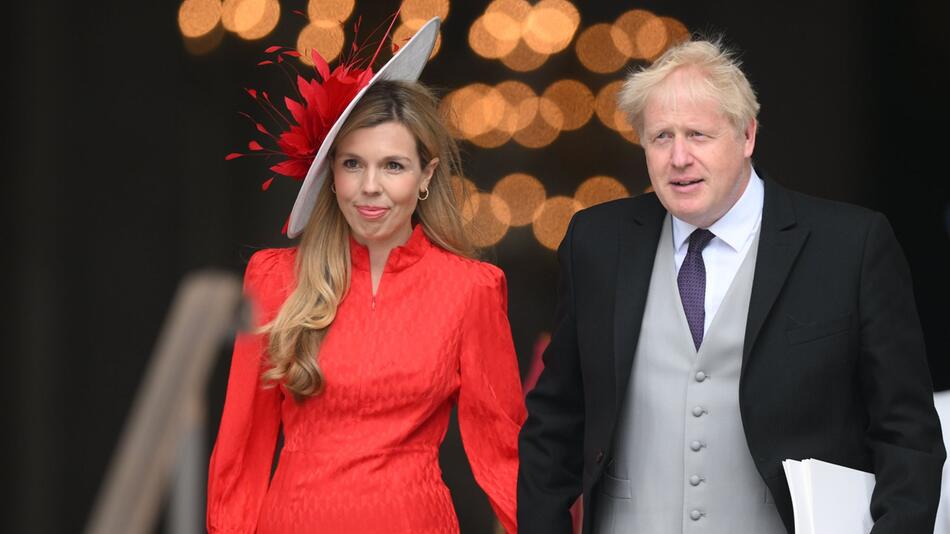 Boris und Carrie Johnson