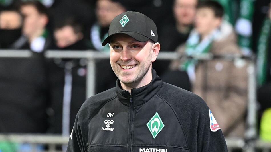 Trainer Ole Werner von Werder Bremen