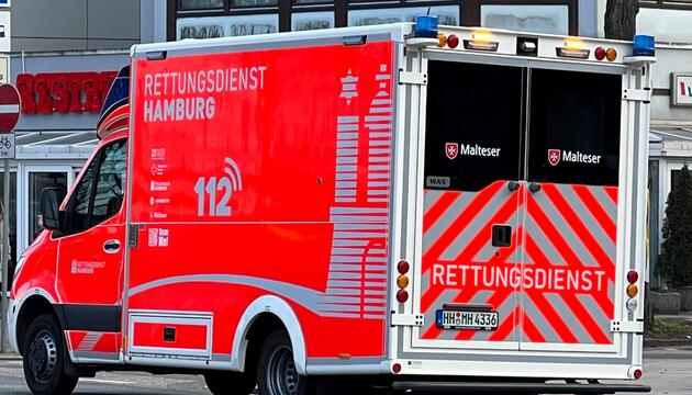 Rettungswagen in Hamburg