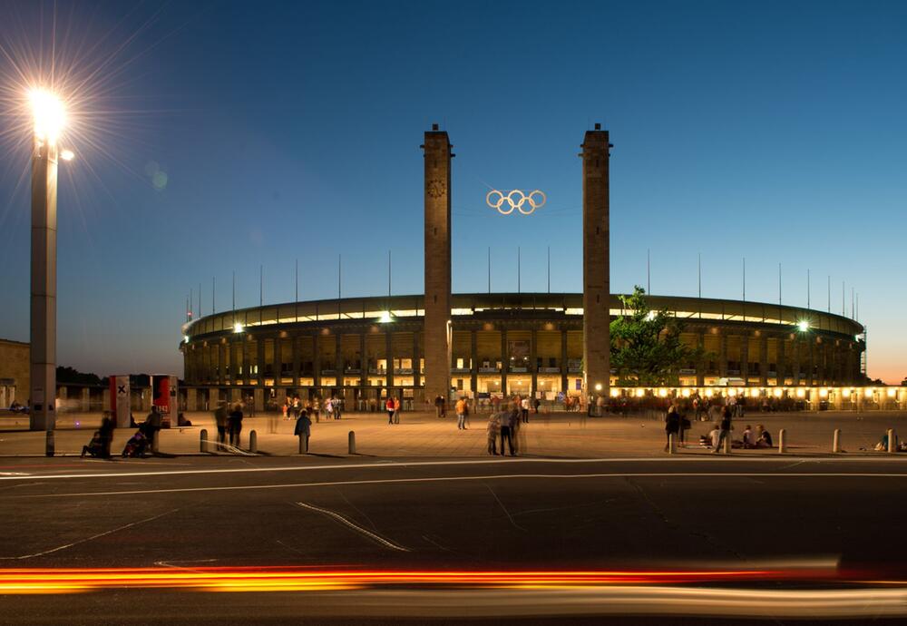 Das Berliner Olympia-Stadion