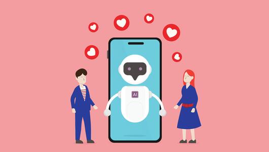 KI, Künstliche Intelligenz, Dating, Flirten, Liebe, Kennenlernen