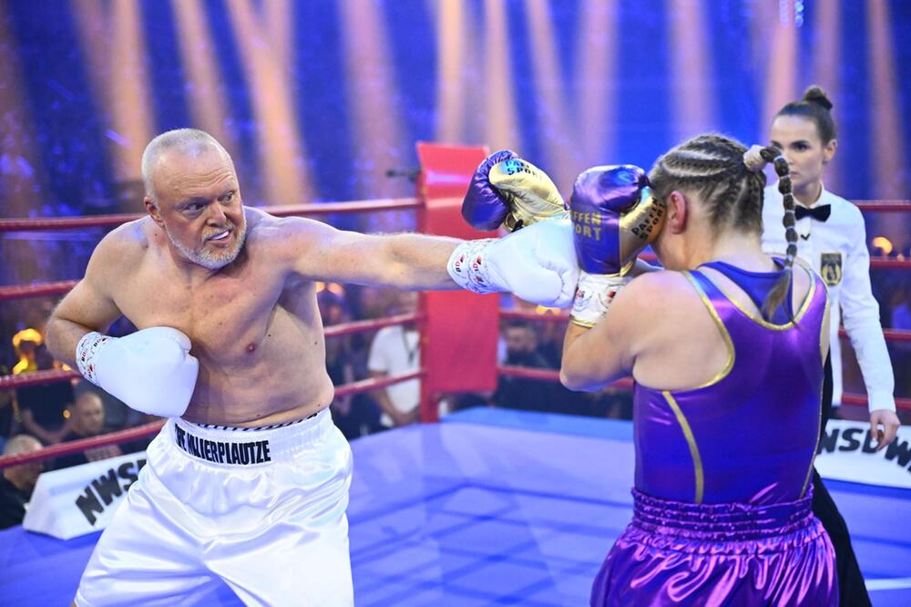 RTL "Der Clark Final Fight" - Entertainer Raab gegen Halmich