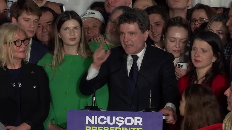 Europafreundlicher Kandidat gewinnt Rumänien-Wahl