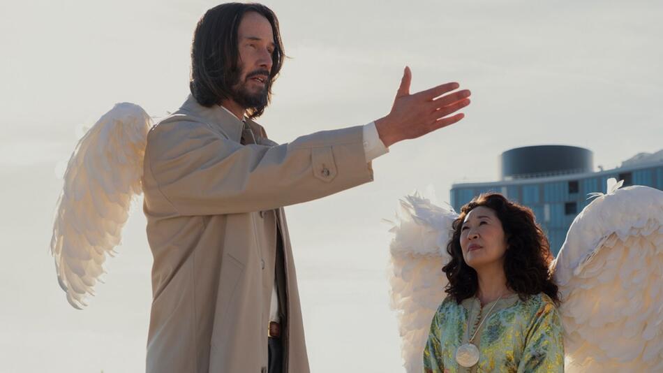 Keanu Reeves und Sandra Oh in "Good Fortune - Ein ganz spezieller Schutzengel"