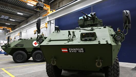 Die neuen "Pandur"-Panzer