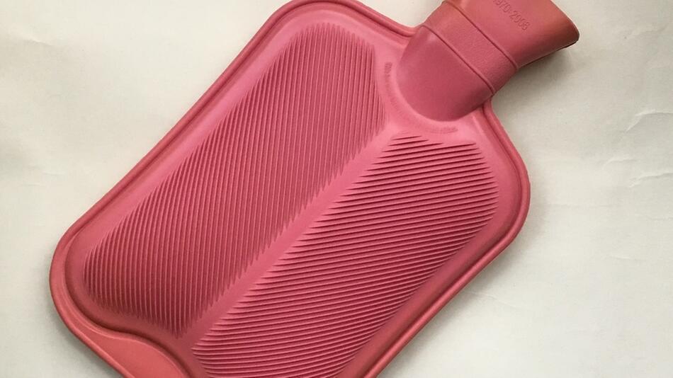 Wärmflasche Leberwickel