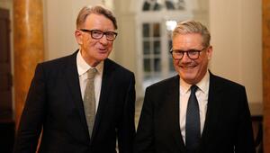 Peter Mandelson und Keir Starmer