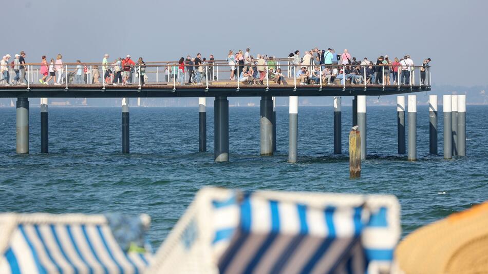 Neue Seebrücke in Timmendorfer Strand