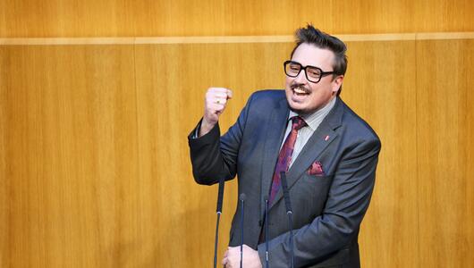 Christoph Steiner (FPÖ) zeigte sich verärgert