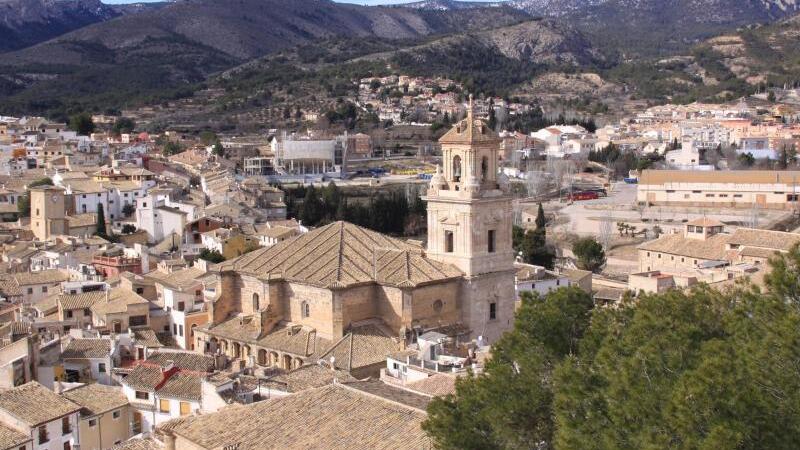 Blick auf Caravaca de la Cruz