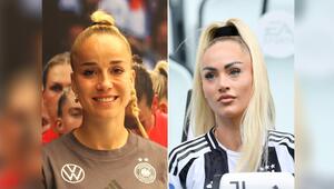 Giulia Gwinn (l.) ist die deutsche Nationalspielerin mit den meisten Followerinnen und Followern ...