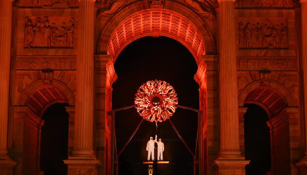 Alberto Tomba und Deborah Compagnoni