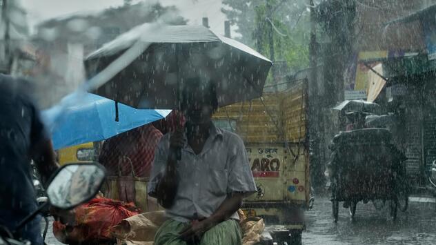 Unwetter in Indien