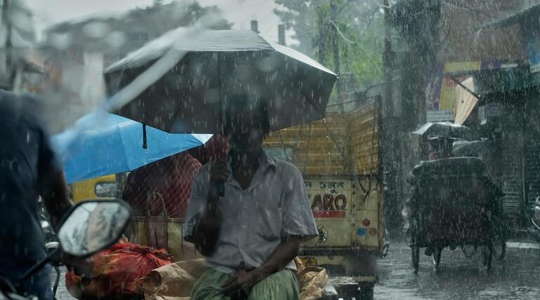 Unwetter in Indien