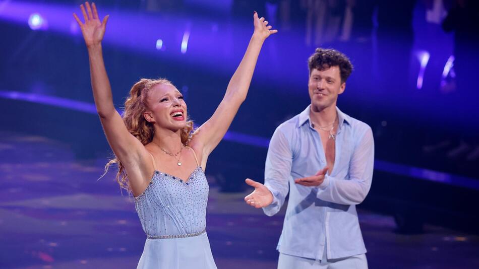 Model Anna Ermakova und Tänzer Valentin Lusin bildeten ein erfolgreiches "Let's Dance"-Duo.