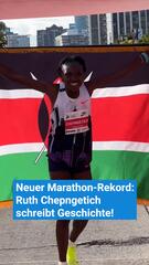 Neuer Marathon-Rekord: Ruth Chepngetich schreibt Geschichte!