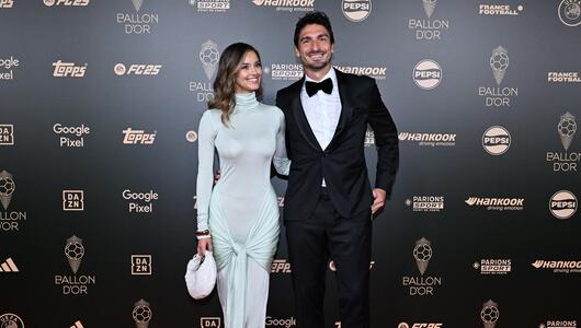 Mats Hummels und Nicola Cavanis beim Ballon d'Or.