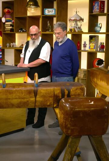Sven Deutschmanek, Horst Lichter, Verkäufer Helmut und Michael, Sportgeräte