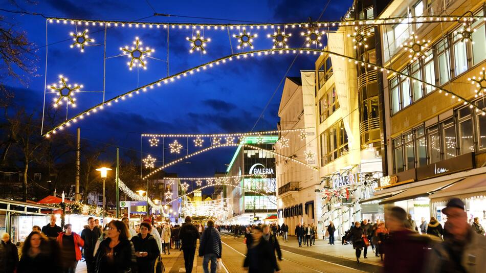 Weihnachtsbeleuchtung in Kassel