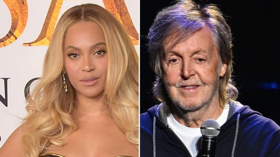 Beyoncé ist Paul McCartney besonders für den Beatles-Song "Blackbird" dankbar, von dem sie eine ...