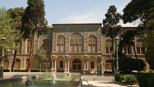 Der Golestan-Palast in Teheran wurde jüngst durch Druckwellen von Bomben beschädigt.